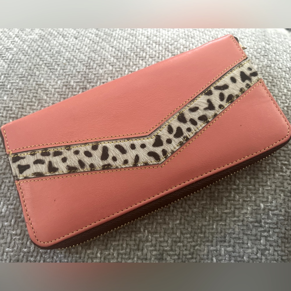 Boho Featival Lealther long wallet